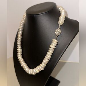 FASHION IMITATION SHELL PEARL BEADED NECKLACE